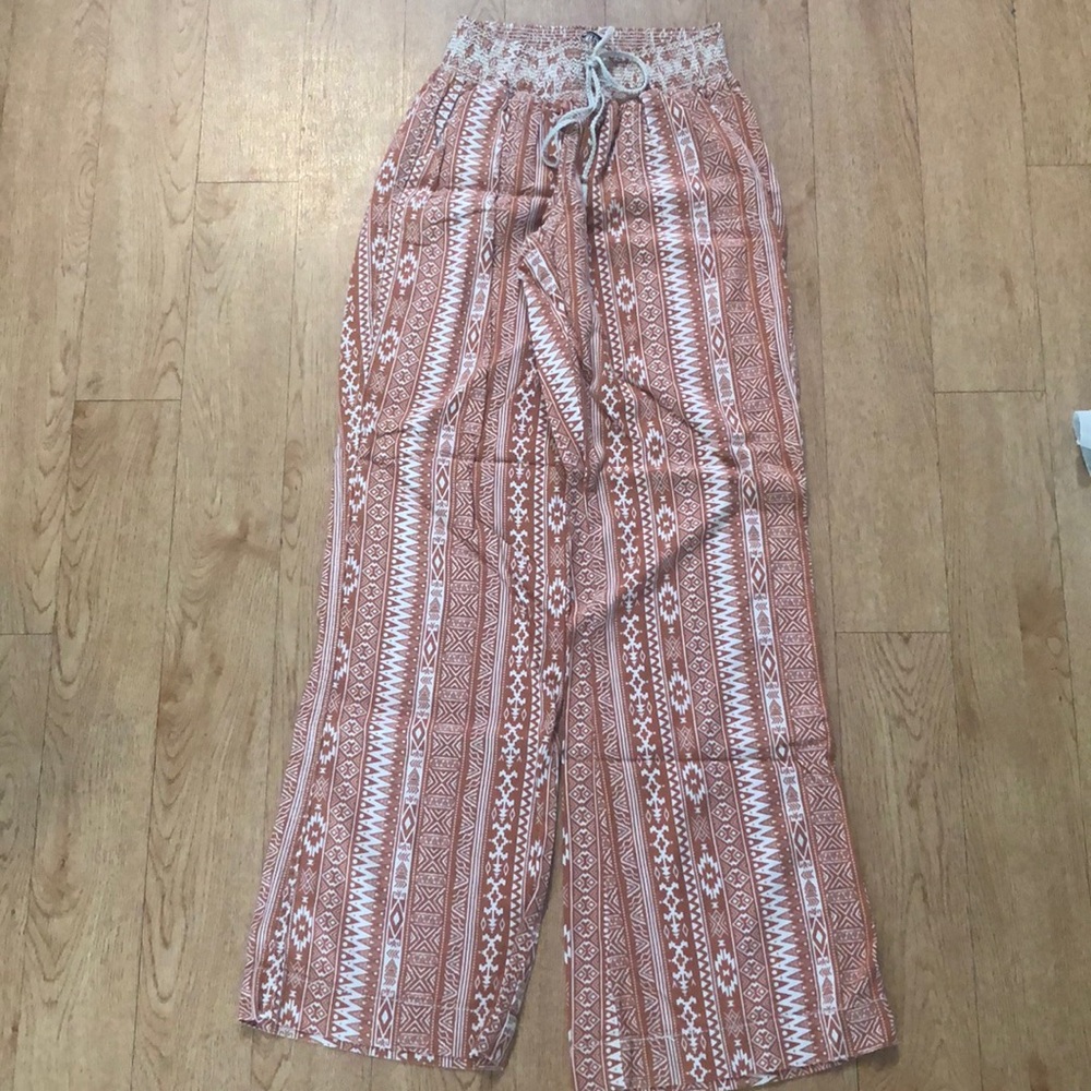 Rewash Brand Aztec print pants